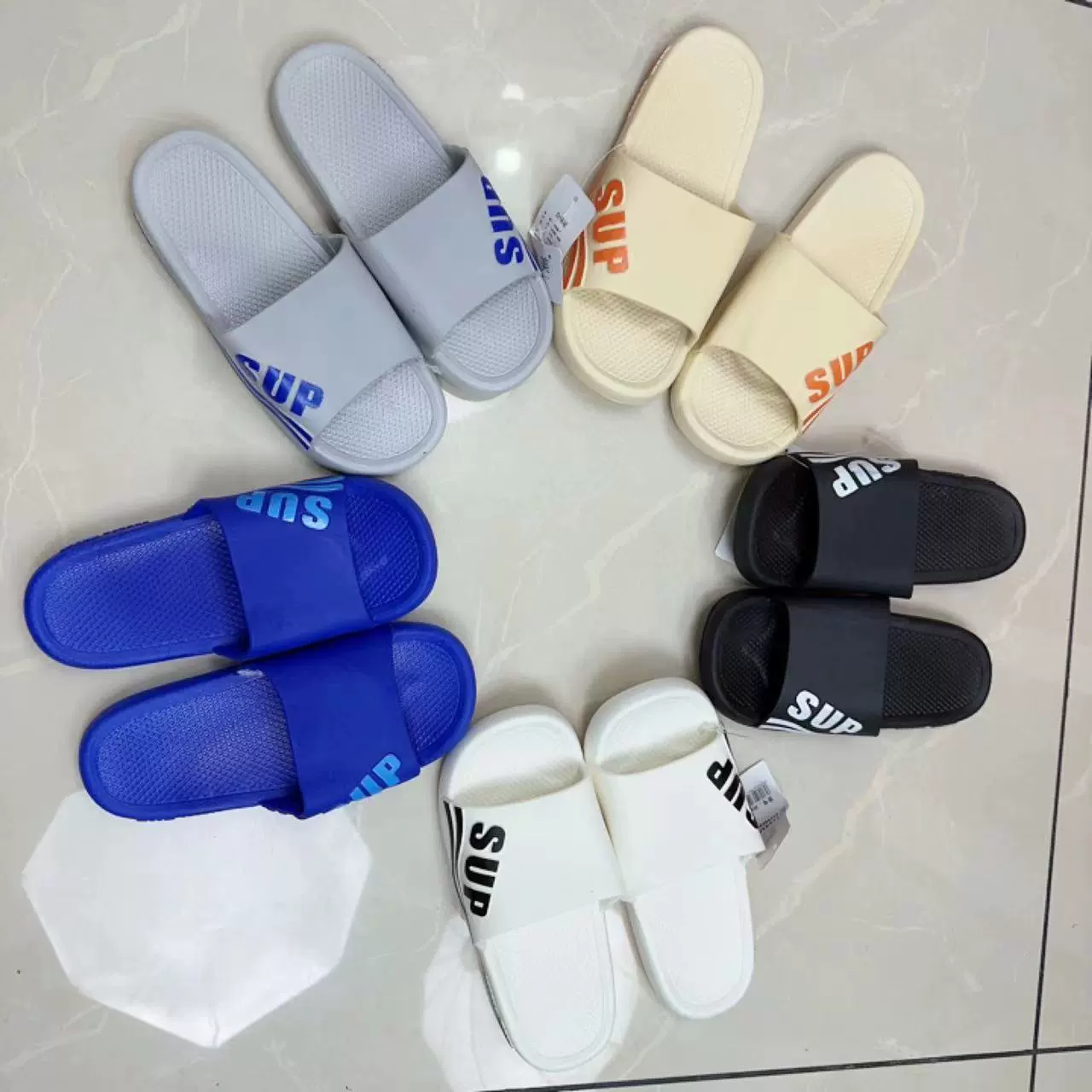 2023 тапочки, мужские летние уличные, нескользящий дезодорант для ванной комнаты, с толстой подошвой, домашние крутые мужские Тапочки