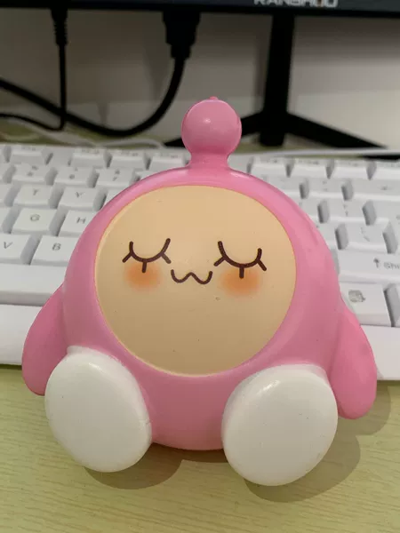 Egg Tsai slowly rebound [Pink sitting posture]