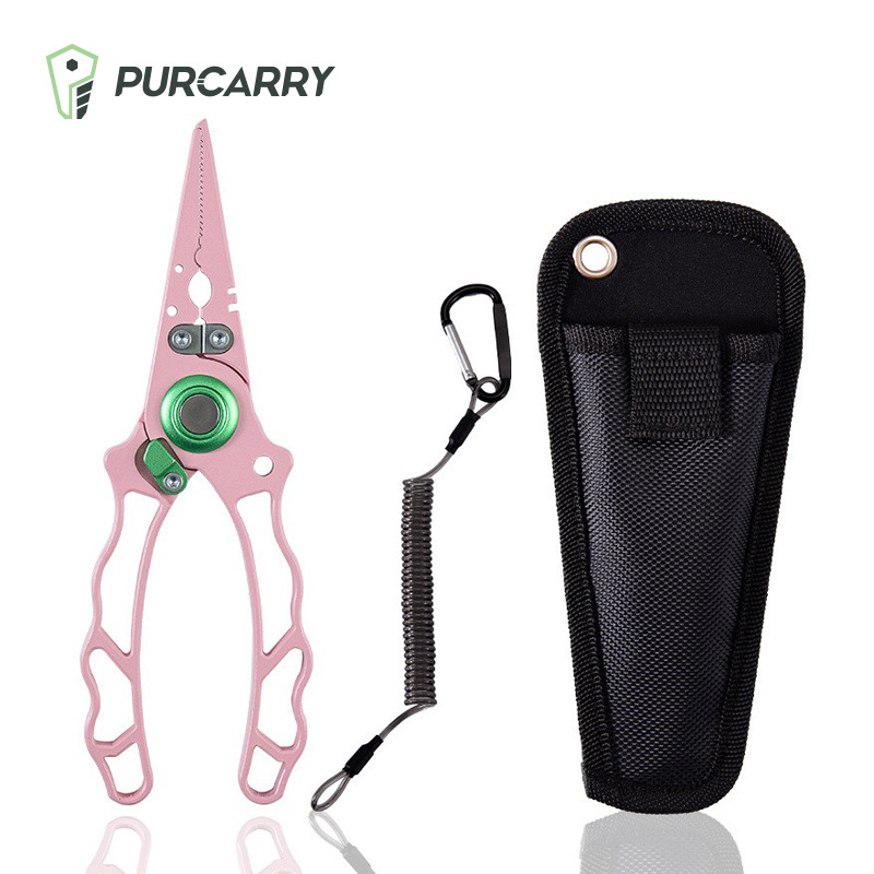 Manufacturer's In-Stock Multifunctional All-In-One All-Steel Lure Pliers, Stainless Steel Fishing Scissors, Fishing Pliers, Fish Mouth Pliers, Sea Fishing Pliers