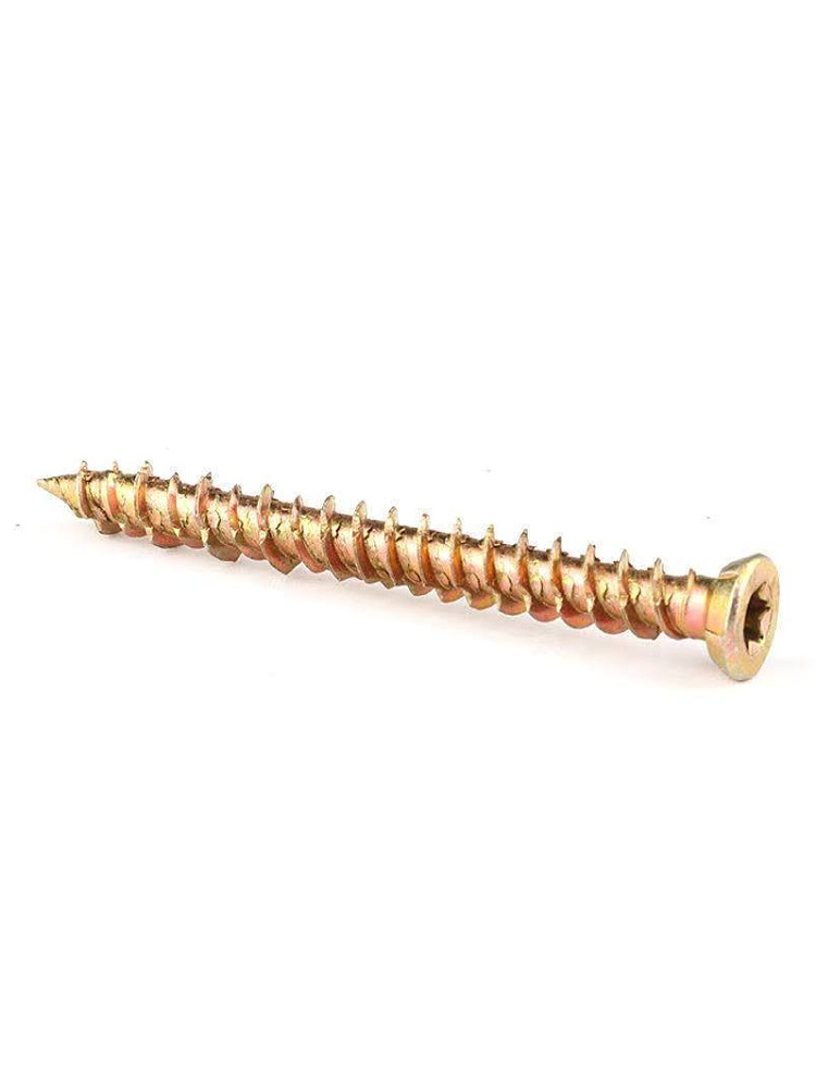 T30 TORX 소켓 육각형 카운터 침몰 헤드 셀프 태핑 셀프 커팅 스크류 독일 형 콘크리트 시멘트 도어 및 창문 장착 나사