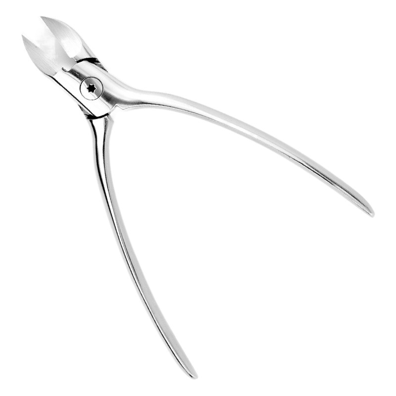 All stainless steel nail groove pliers built-in spring chick nose pliers nail Clippers LOGO pedicure pliers nail clippers nail clippers