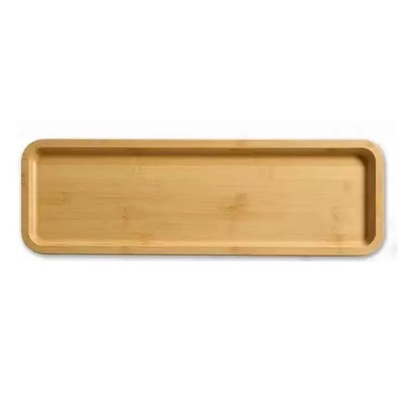 Madera al aire libre con cubierta bandeja de frutas cocinadas bandeja de postres portátil bandeja de bocadillos bandeja de pan de madera sólida bandeja de nueces
