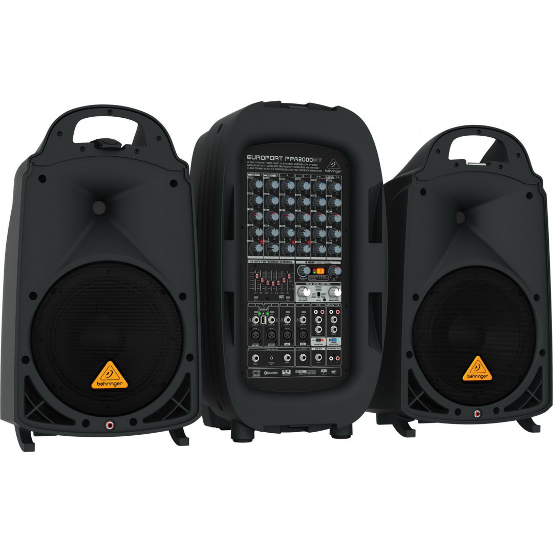 behringer     PPA2000BT便携式一体化扬声器便携式音响系统
