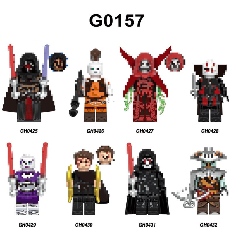 Foreign Trade Goods G0157 Science Fiction Movie Puzzle Assembled Building Block Minifigure Toy Opp Bag Foreign Trade Goods G0157 Science Fiction Movie Puzzle Assembled Building Block Minifigure Toy Opp Bag