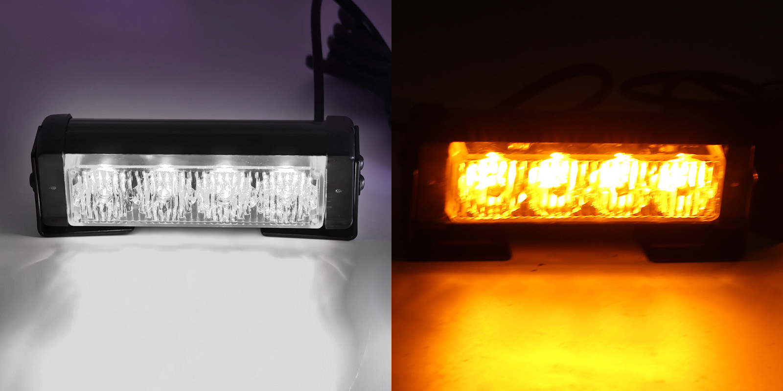 Other lights — Qìchē 4LED Dual 8LED - black