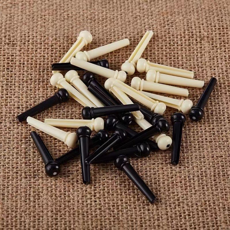 Guitar String Anchors Plastic Metal String Anchors String Fixing Cones Tailpiece Anchors Folk Wooden Guitars Universal String Anchors