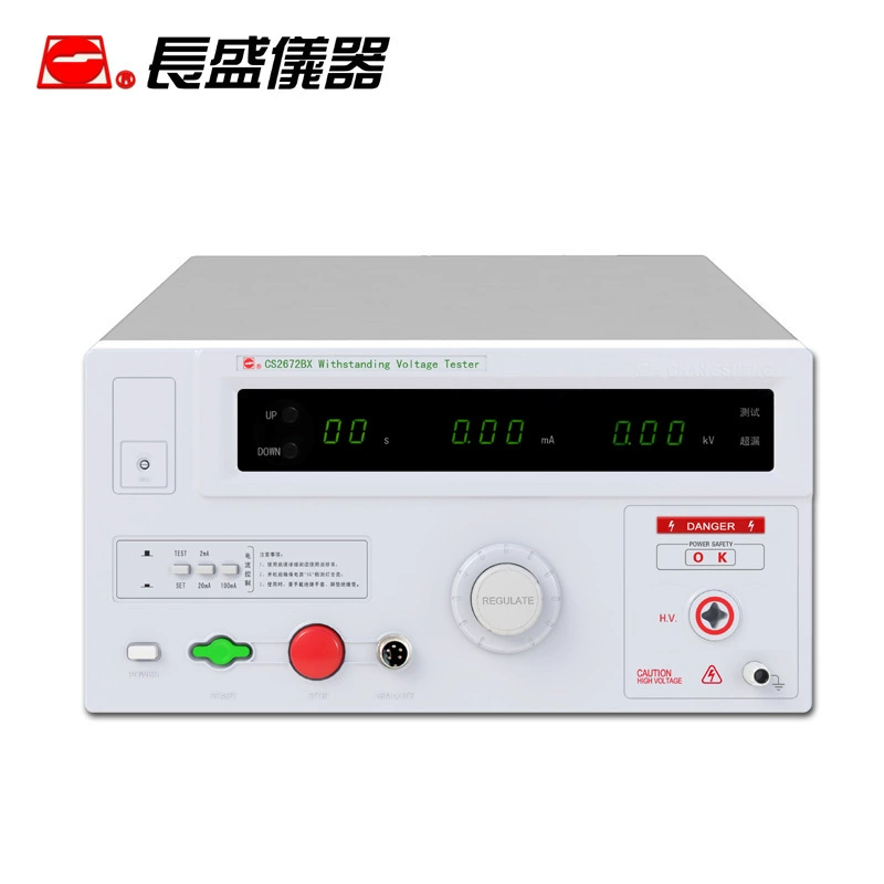 Nanjing Changsheng CS2672BX/CS2672CX Измеритель перенапряжения переменного и постоянного тока, измеритель утечек тока 100 мА, измеритель высокого напряжения