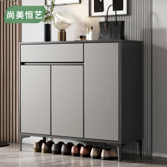 アルミ合金下駄箱家庭用玄関アルミハニカムボード収納棚防水日焼け止めベランダ屋外イタリア式ロッカー