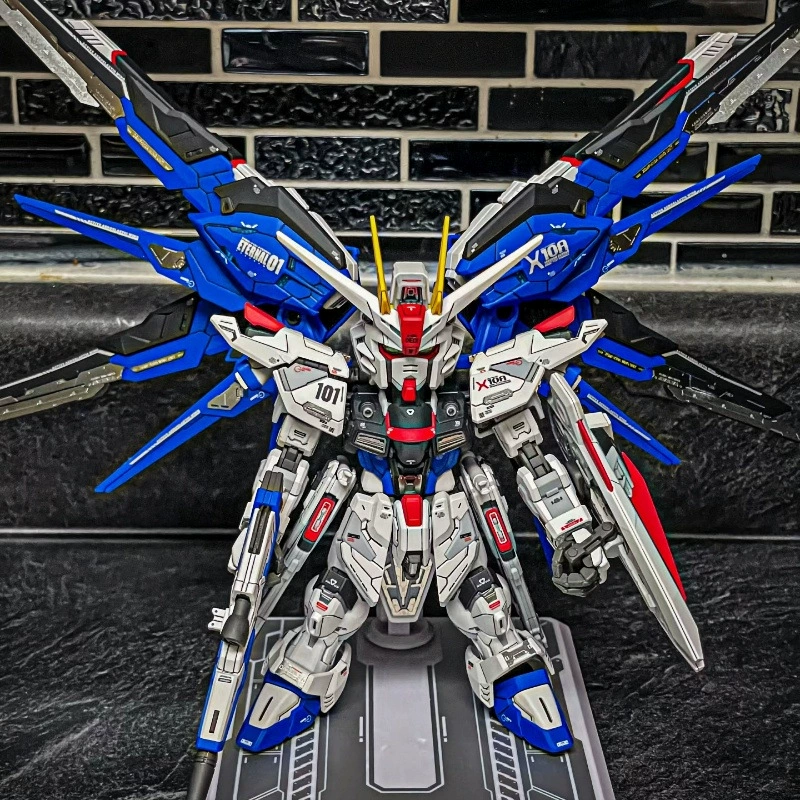 Gundam assembly model HG attack free series mecha model Babatos figure toy boy