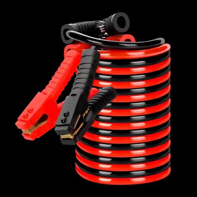Car on the line of fire | Copper Clamps for Battery