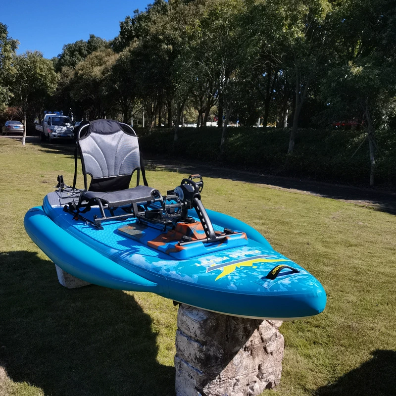 3 воздушная камера расширена надувная SUP рыбацкая лодка из алюминиевого сплава сиденье педаль система Регулируемое направление