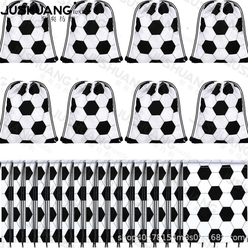 足球世界杯四双肩抽绳背包袋子便携收纳袋涤纶手提抽绳袋束口袋