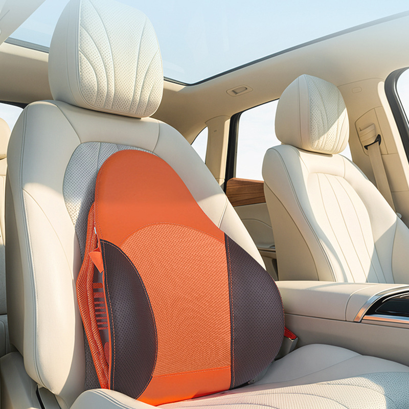 Cross-Border Car Lumbar Support Cushion for Driver's Seat, Office Chair Backrest Lumbar Support