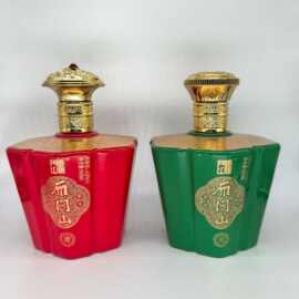 厂家批发蒙古包酒瓶空酒瓶自酿一斤装高端宴会婚礼喜酒瓶玻璃空瓶