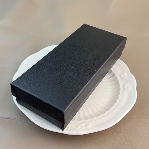 手表礼盒新款盒子简约高档时尚长款印logo礼品包装盒男表盒女表盒