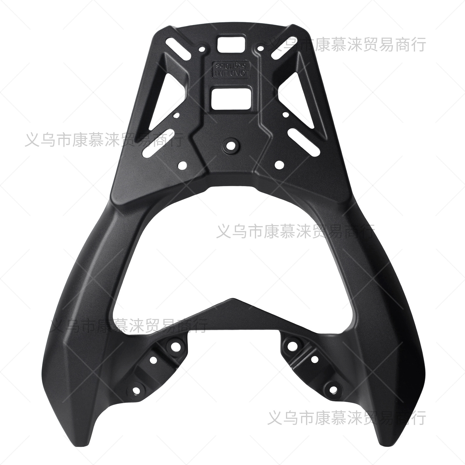 Suitable for 2020-2025 Yamaha Nmax155 Aluminum Alloy Tail Box Rack Integrated Die-Cast Matte Black Anti-Rust
