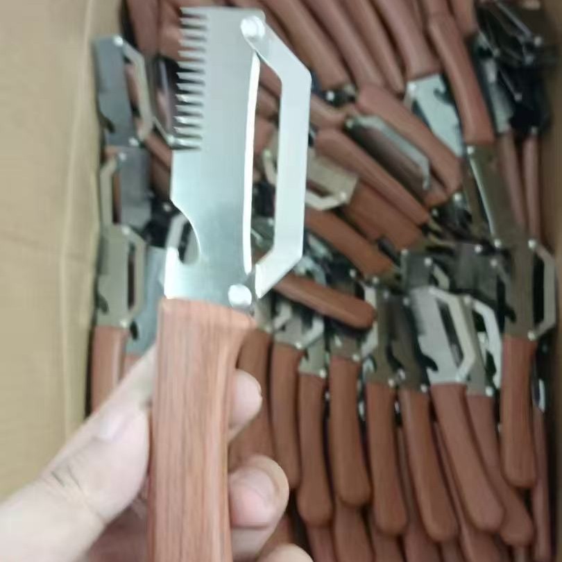 Cebolla de acero inoxidable, artefacto de corte de verduras multifuncional, calamar, corte de flores, cuchillo pequeño de cocina, cuchillo afilado, cuchillo de peeling grande