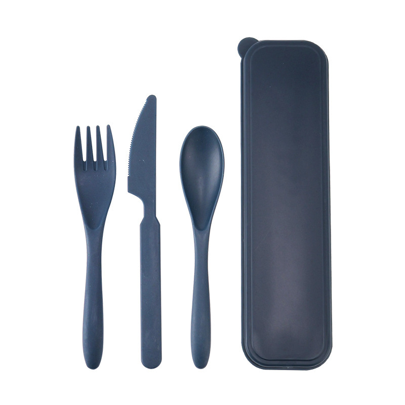 아마존 나이프, 포크, 스푼 마카롱 블루