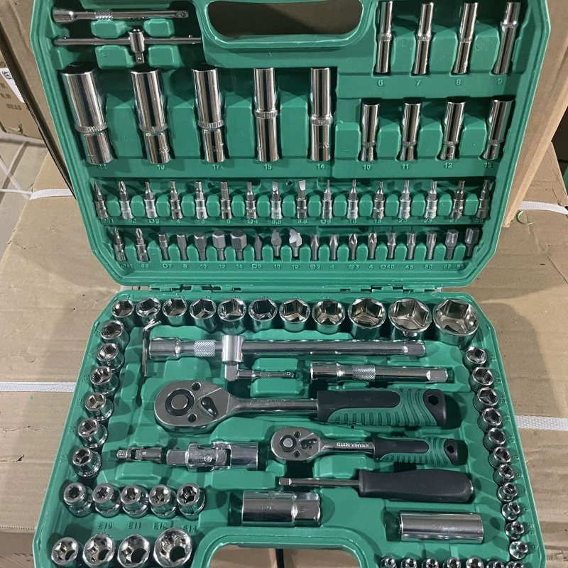 Tools set for repair, wrench, 150 pieces