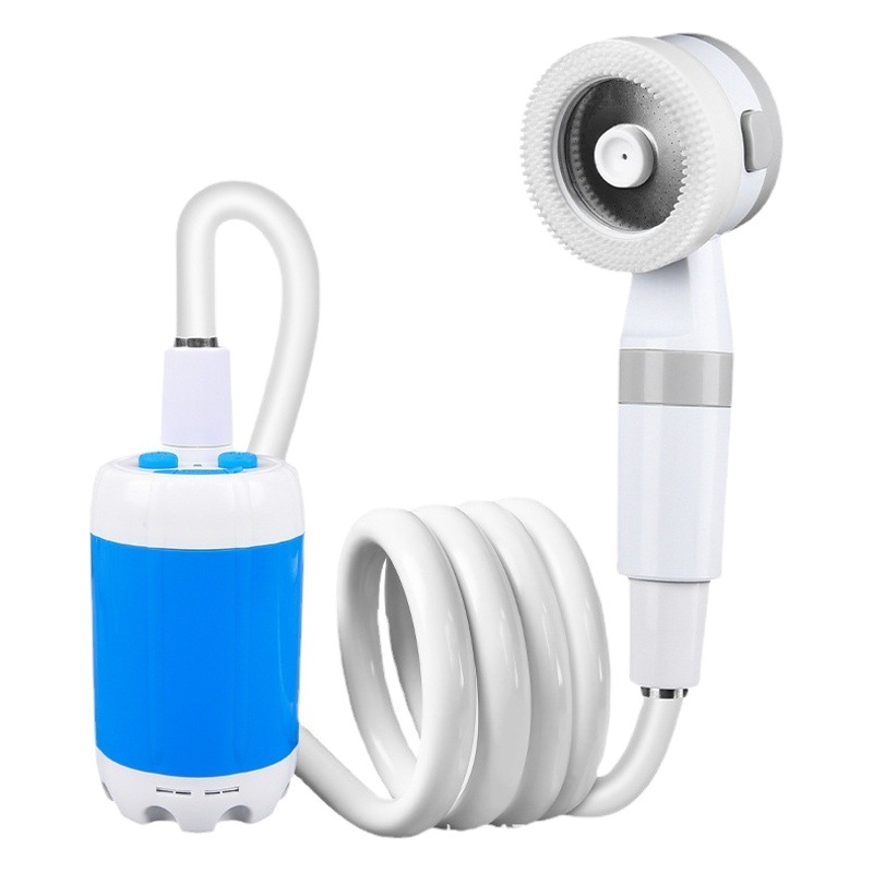 Ruikang baño al aire libre artefacto conveniente sitio de construcción dormitorio camping simple ducha dispositivo de baño inalámbrico bomba de agua recargable