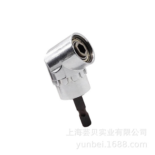 Cross-border 360 degree wind batch 3pcs + small turn matching set 105 degree turning electric drill hexagonal handle to square head adapter