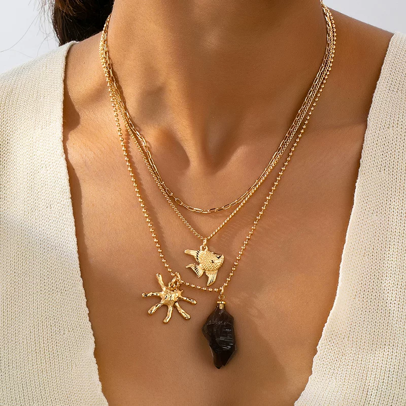 Pendant, marine necklace, 1 pieces