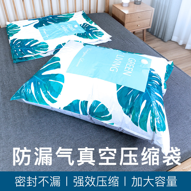 Bolsa de compresión al vacío de gran tamaño, bolsa de almacenamiento de compresión al vacío para el hogar, bolsa de vacío para viajes y mudanzas, ropa