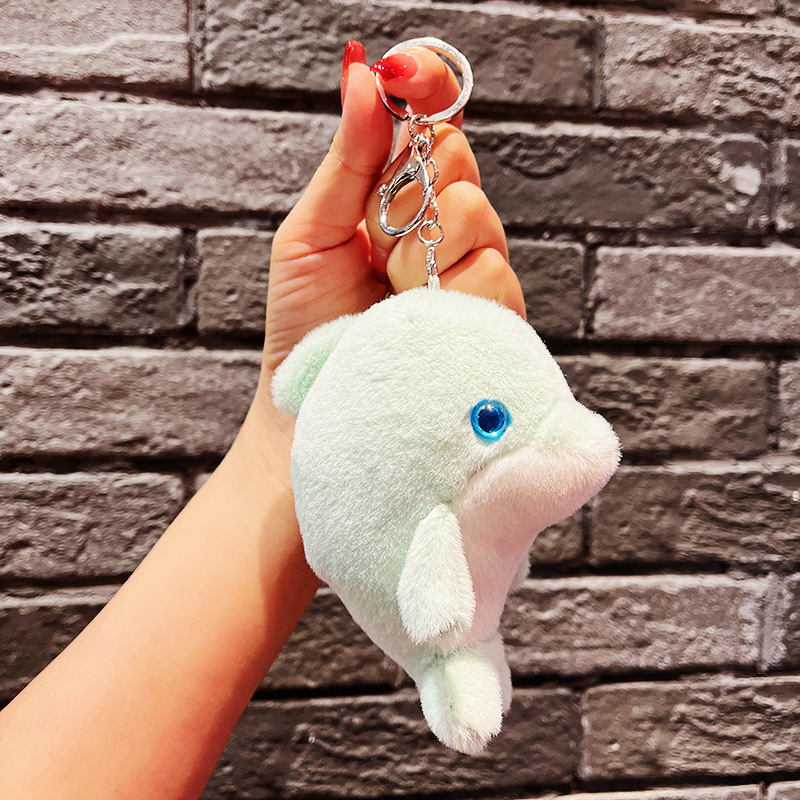 Llavero de muñeco de dinosaurio de peluche, colgante decorativo para mochila o regalo creativo