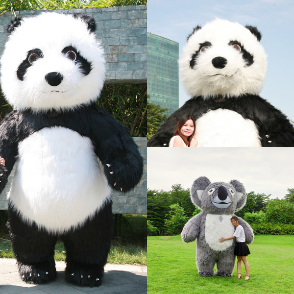 Inflatable cartoon doll