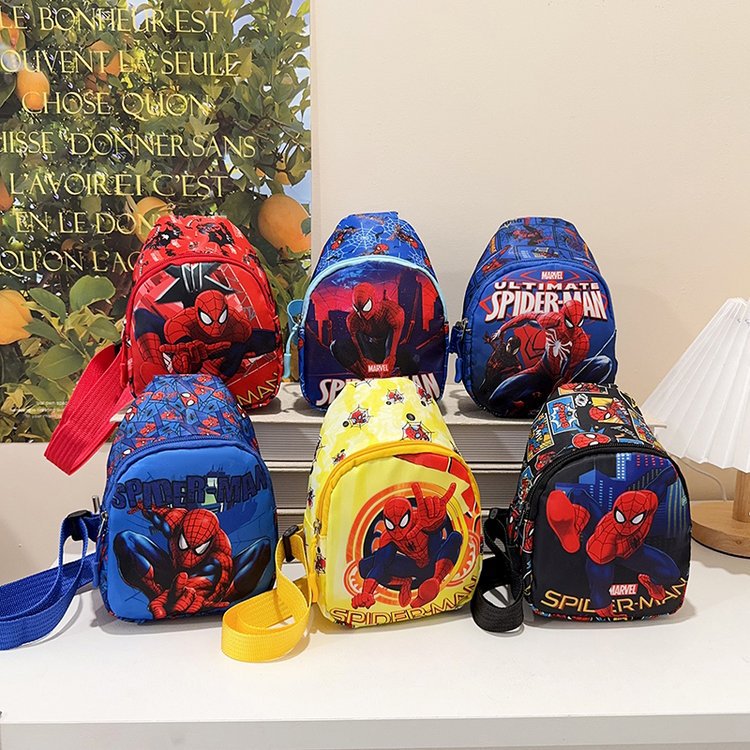 Cross-Border Wholesale New Cartoon Cute Children's Chest Bag Little Boy Shoulder Bag Fashionable Lightweight Casual Crossbody Bag Trendy