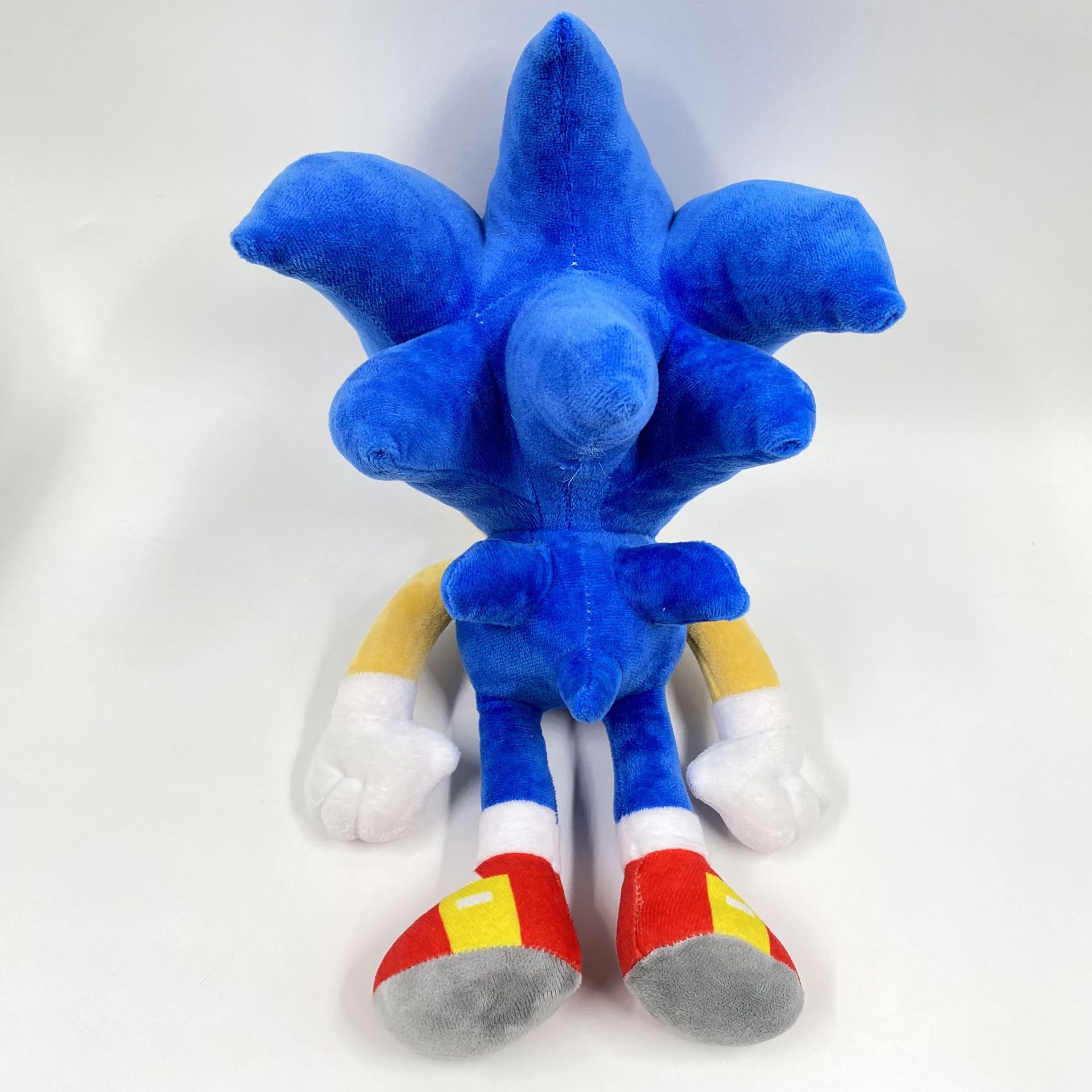 跨境新品刺猬索尼克超音鼠毛绒公仔super塔尔斯超级索尼游戏玩具-阿里巴巴