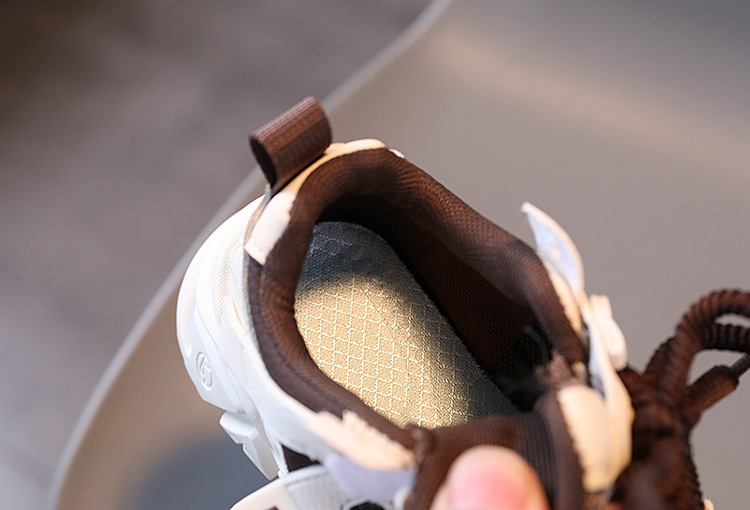Robuste Leder Sneaker Für Kinder Mit Rutschfester Laufsohle_voghion.com