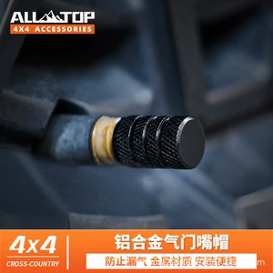 Alltop avto təkər klapan qapağı, toz qapağı, alüminium ərintisi universal klapan qapağı