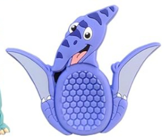Nuevo producto transfronterizo dinosaurio de silicona juguetes de descompresión de los sentidos de los niños Piedra para aliviar la ansiedad de los niños pellizco pellizco