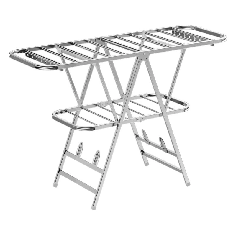 Gemeiju Сушилка Балконная Складная Сушилка Внутренняя Нержавеющая Сталь Напольная Сушилка Домашняя Сушка Одеяло Артефакт