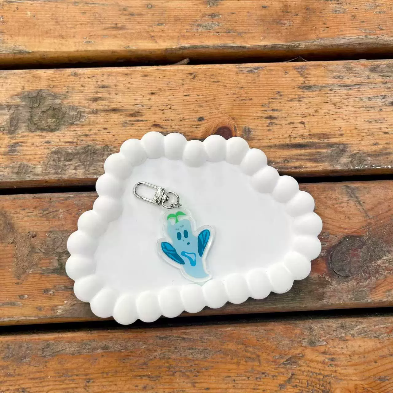 acrylic cartoon double-sided cute keychain, pendant, (Physicals)