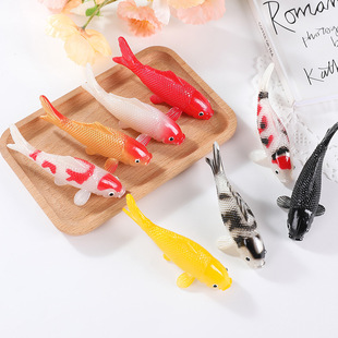 Simulation koi goldfish ornamental fish model fish tank decoration supplies running water scene landscaping ornaments school teaching aids