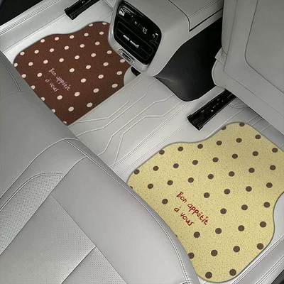 wear-resistant, easy to clean foot — Avtomobil döşəmə paspasları