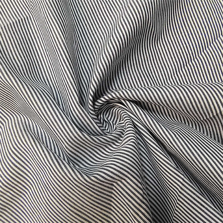 经典复古条纹 优质高密度耐用全棉色织布料 衬衫/连衣裙/西装面料