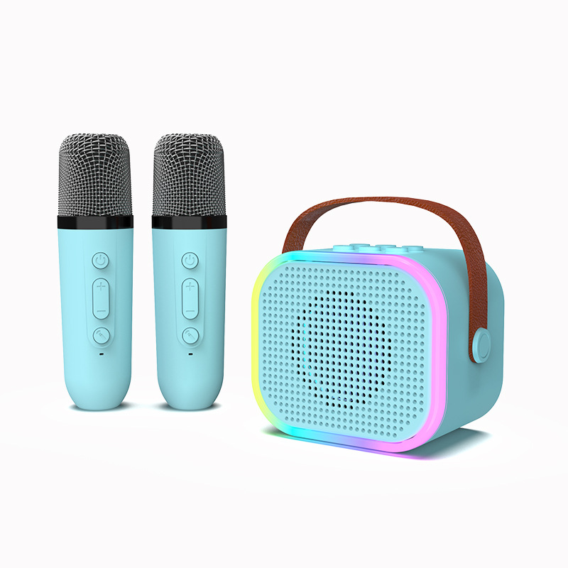 Amazon K-Gobain sonido para niños micrófono portátil de mano en un altavoz Bluetooth Bluetooth 5.3