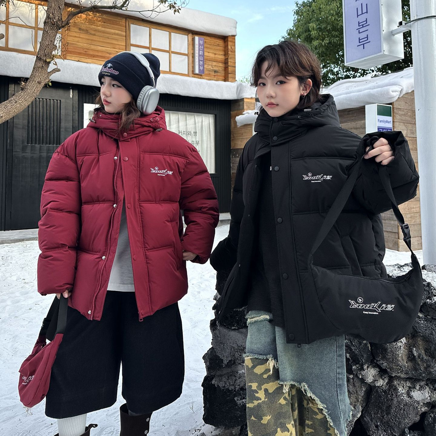 男女童冬装棉服2025新款儿童加厚保暖棉衣羽绒棉袄洋气年服冬季外