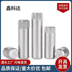304 ステンレス鋼ローレットピン、スレッド位置決めピン、ベアリングローレット円筒ピン、中間ニードルローレット円筒ピン