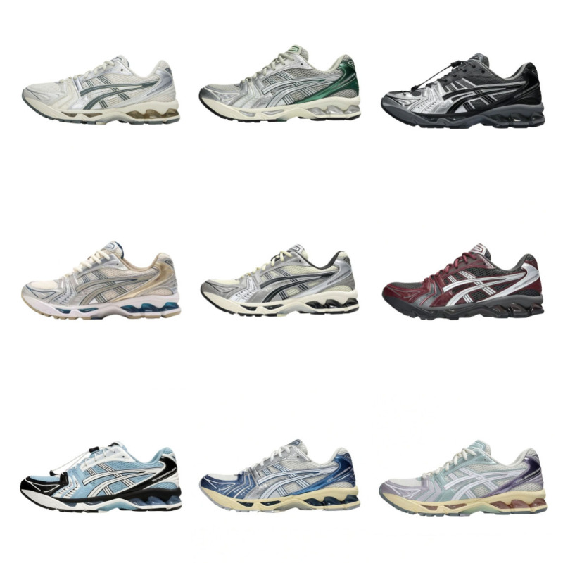 Putian Cross-Border Arthur Gel-Kayano14 Mesh Comfortable, Breathable, Wear-Resistant, Non-Slip Sports Running Shoes for Men and Women