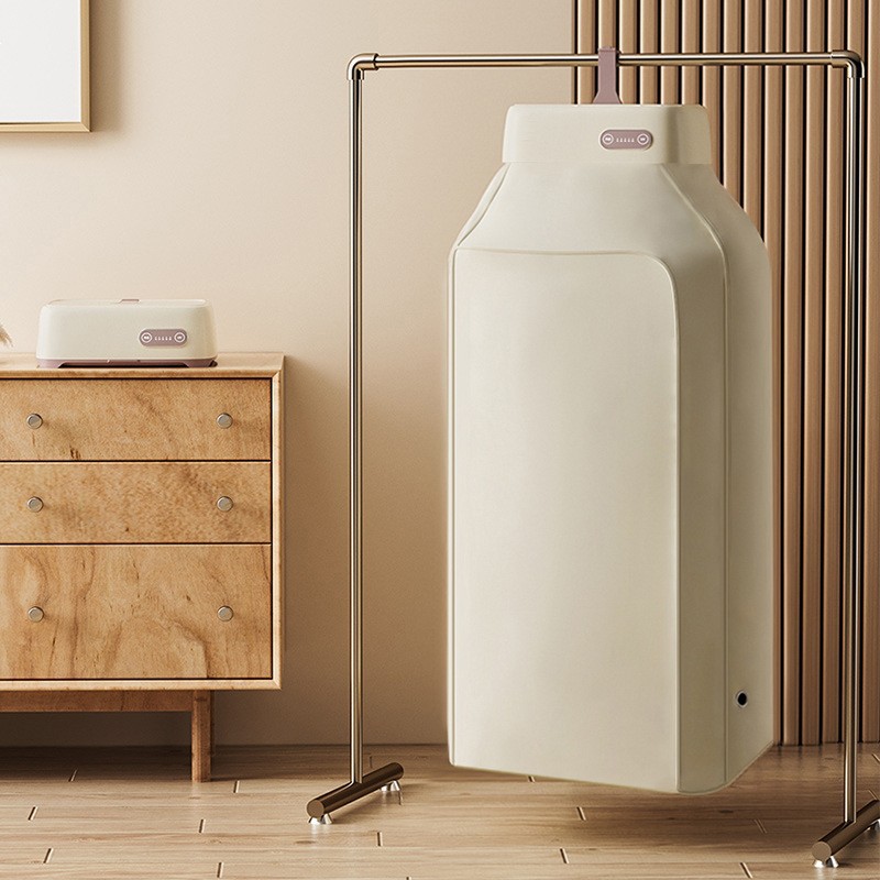 벽걸이형 건조기 - 미색 - 타이머 기능