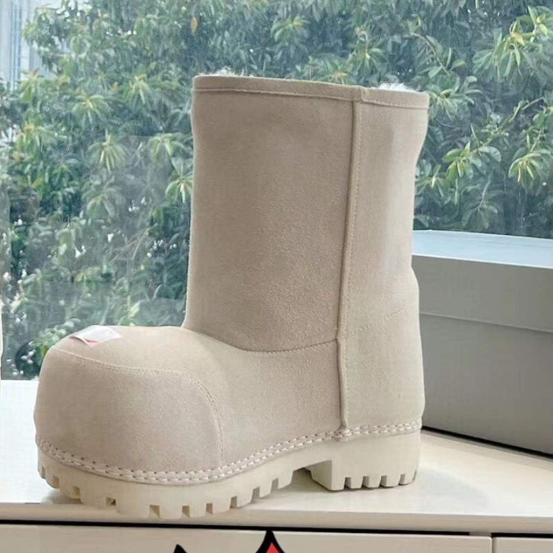 미색 미디엄 울