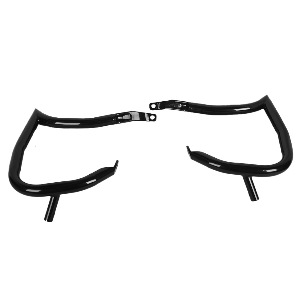 Suitable for 14-24 Harley Glide Rear Fender with Drag Bar, Painted Carbon Steel, 1.25 Thick Steel Mold Head