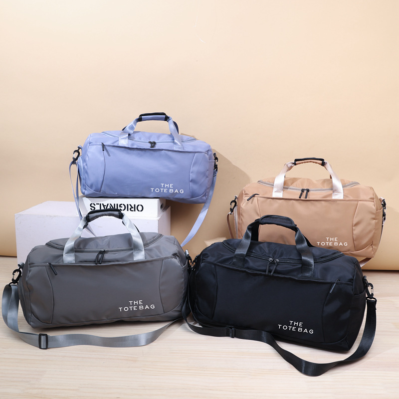 Bolsa de almacenamiento para acampar al aire libre bolsa de fitness almacén de zapatos independiente bolsa de viaje de separación húmeda y seca bolsa de viaje multifuncional al aire libre