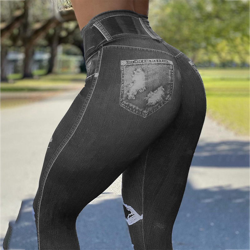 Femmes Des Sports Mode Couleur Unie Toute La Longueur Fermeture Éclair Leggings display picture 7