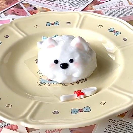 강아지 우유 껍질 핀치 재미