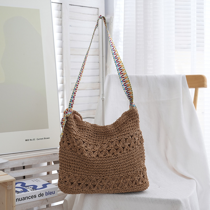 브라운 컬러 손잡이 37*34cm (안감 있음)